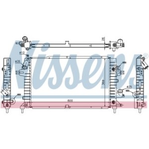 Engine Cooling Heat Exchanger - Nissens 630739