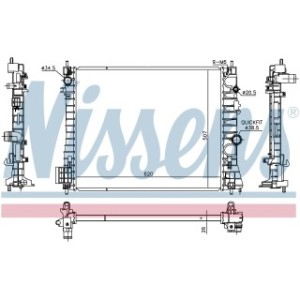 Engine Cooling Heat Exchanger - Nissens 630775