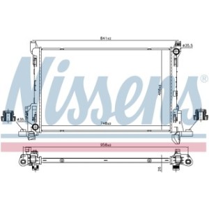 Engine Cooling Heat Exchanger - Nissens 630793