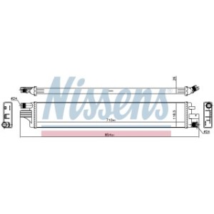 Engine Cooling Heat Exchanger - Nissens 630794