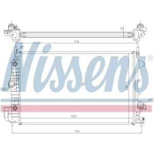 Engine Cooling Heat Exchanger - Nissens 63113A