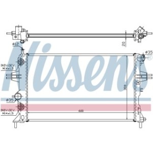 Engine Cooling Heat Exchanger - Nissens 632461