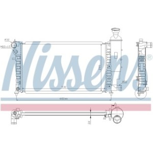 Engine Cooling Heat Exchanger - Nissens 63537A
