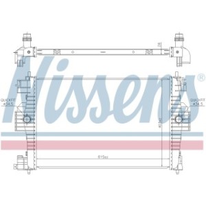 Engine Cooling Heat Exchanger - Nissens 636012