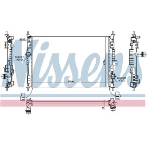 Engine Cooling Heat Exchanger - Nissens 636014