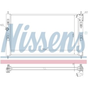 Engine Cooling Heat Exchanger - Nissens 636032