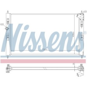 Engine Cooling Heat Exchanger - Nissens 636034
