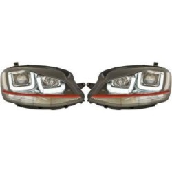 Headlight Set 2216685 for VW GOLF