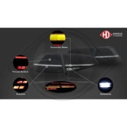 Tail Light Assembly Set 2216496 for VW GOLF
