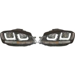 Headlight Set 2216485 for VW GOLF