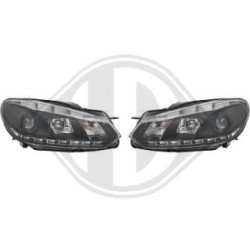 Headlight Set 2215885 for VW GOLF