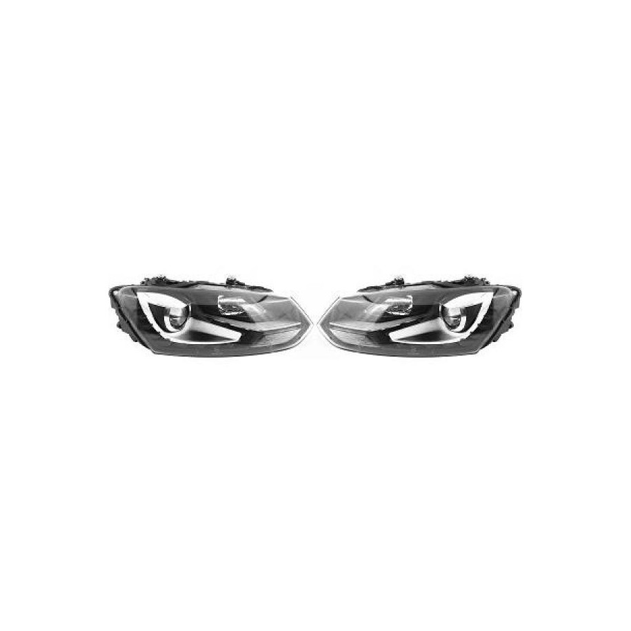 Headlight Set 2206788 for VW POLO