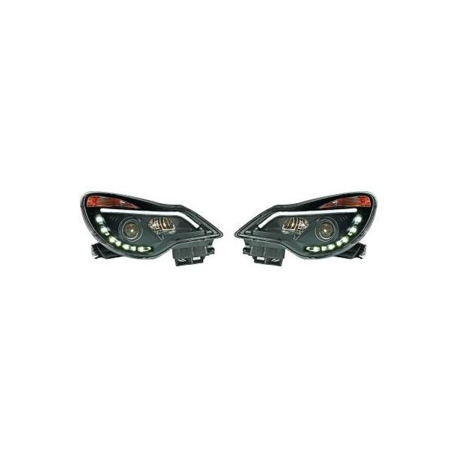 Headlight Set 1814687 for VAUXHALL CORSA