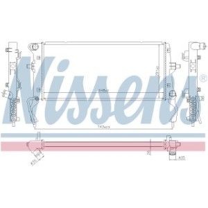 Engine Cooling Heat Exchanger - Nissens 636728