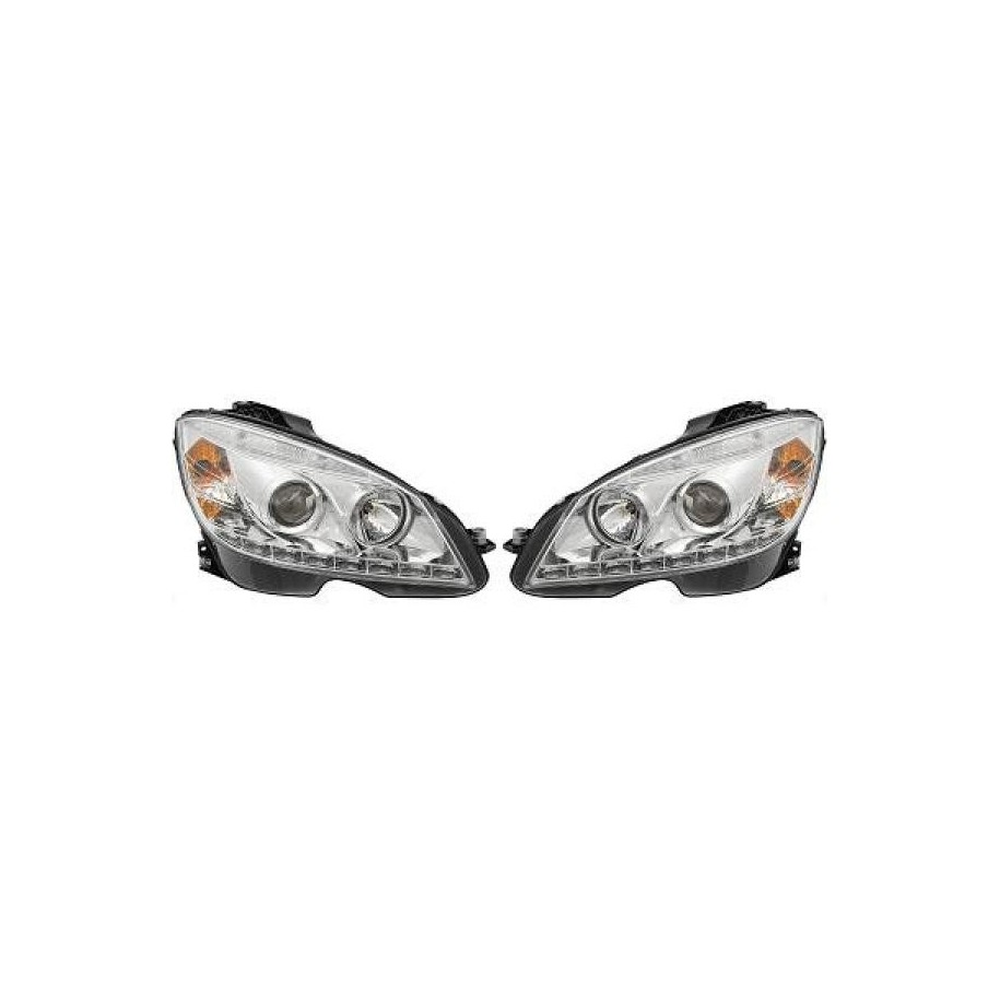 Headlight Set 1672485 for MERCEDES C-CLASS