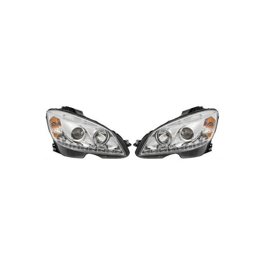 Headlight Set 1672480 for MERCEDES C-CLASS