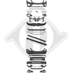 Bumper 1648551 for MERCEDES S-CLASS