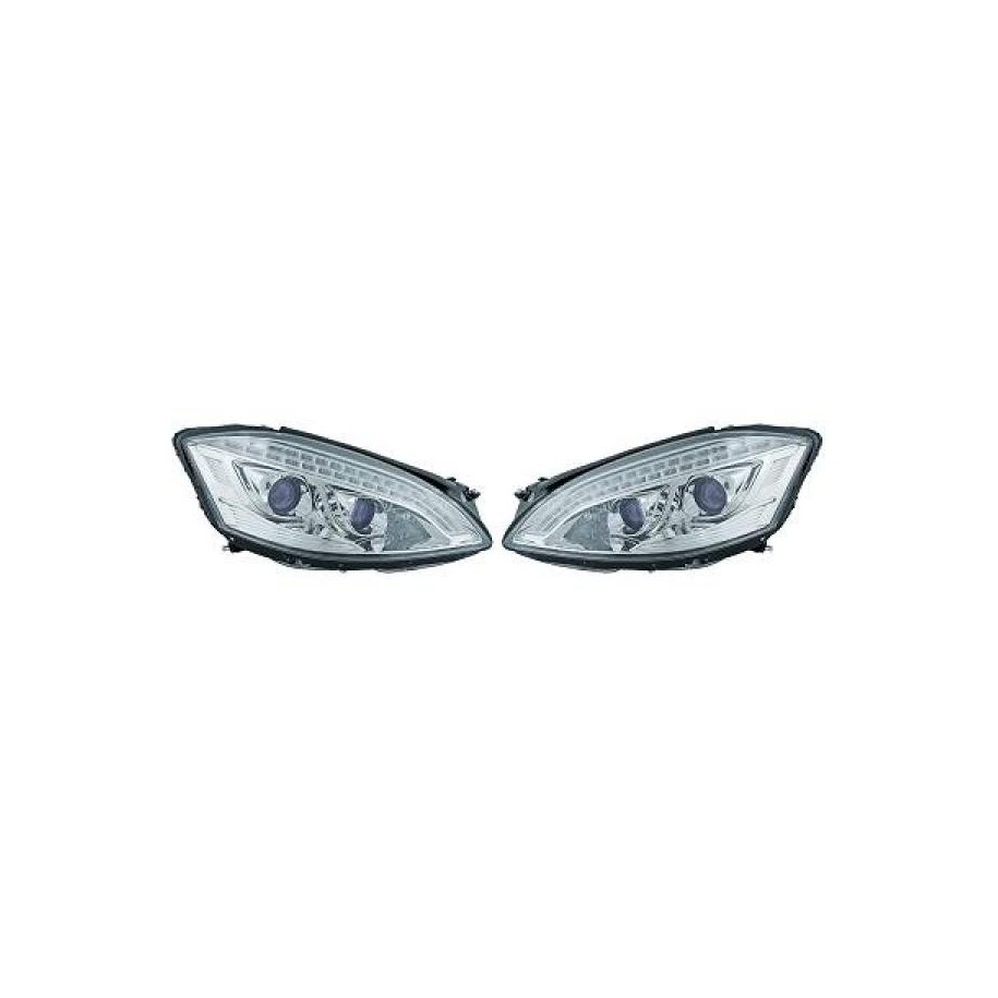 Headlight Set 1647585 for MERCEDES S-CLASS