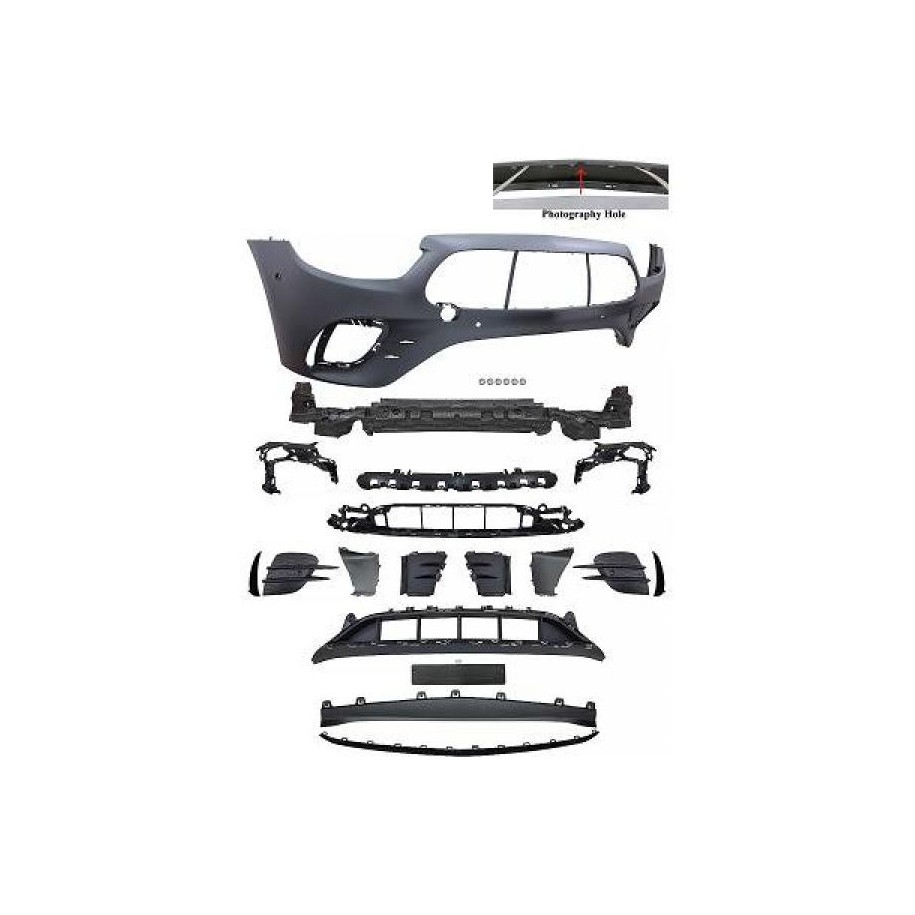 Bumper 1618350 for MERCEDES E-CLASS
