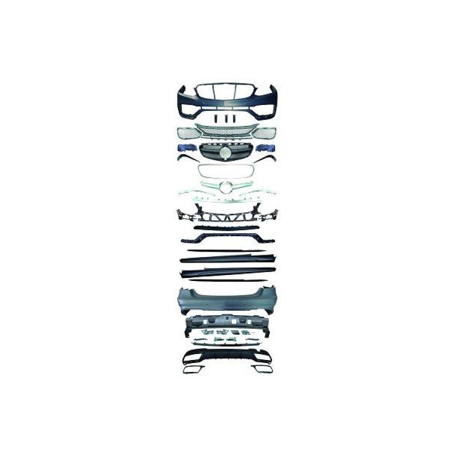 Bumper 1617450 for MERCEDES E-CLASS