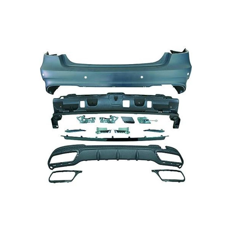 Bumper 1617355 for MERCEDES E-CLASS