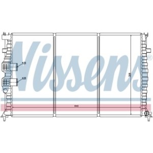 Engine Cooling Heat Exchanger - Nissens 63734
