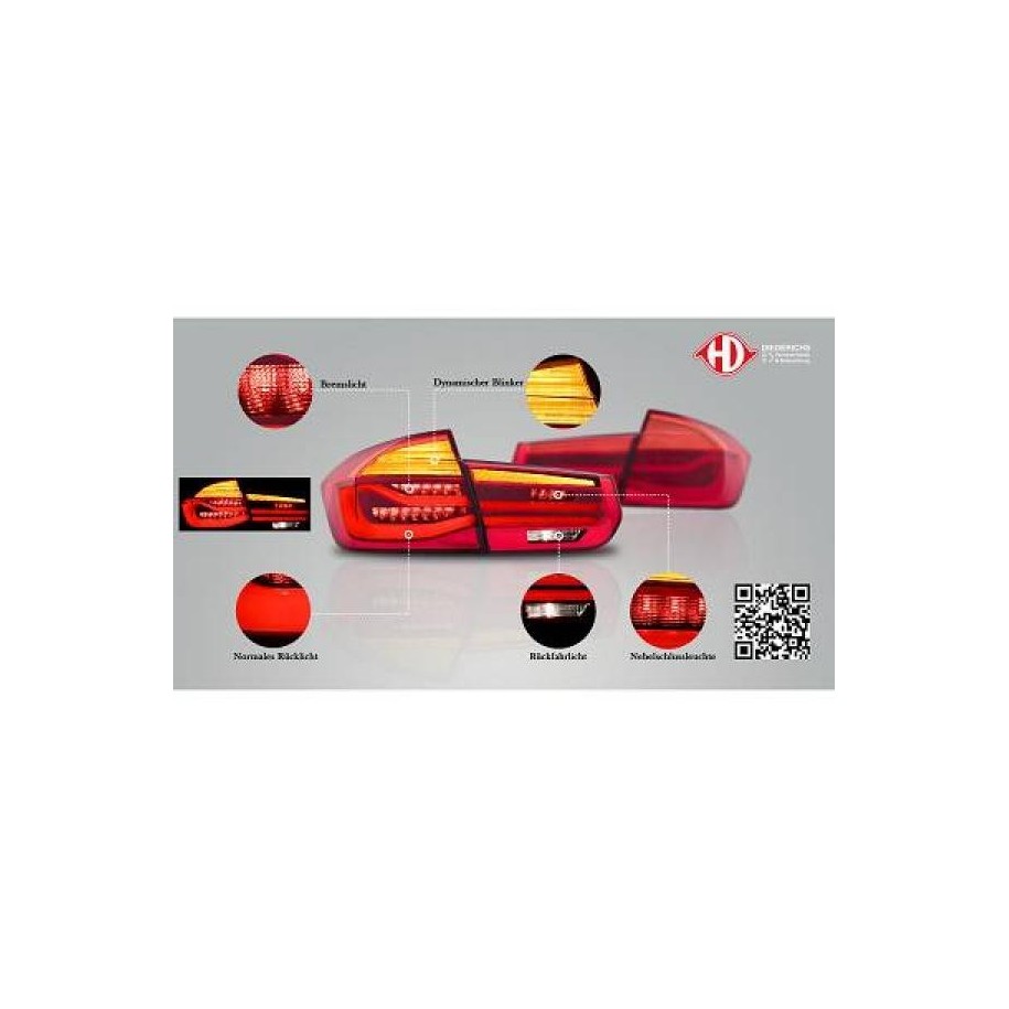 Tail Light Assembly Set 1217894 for BMW 3