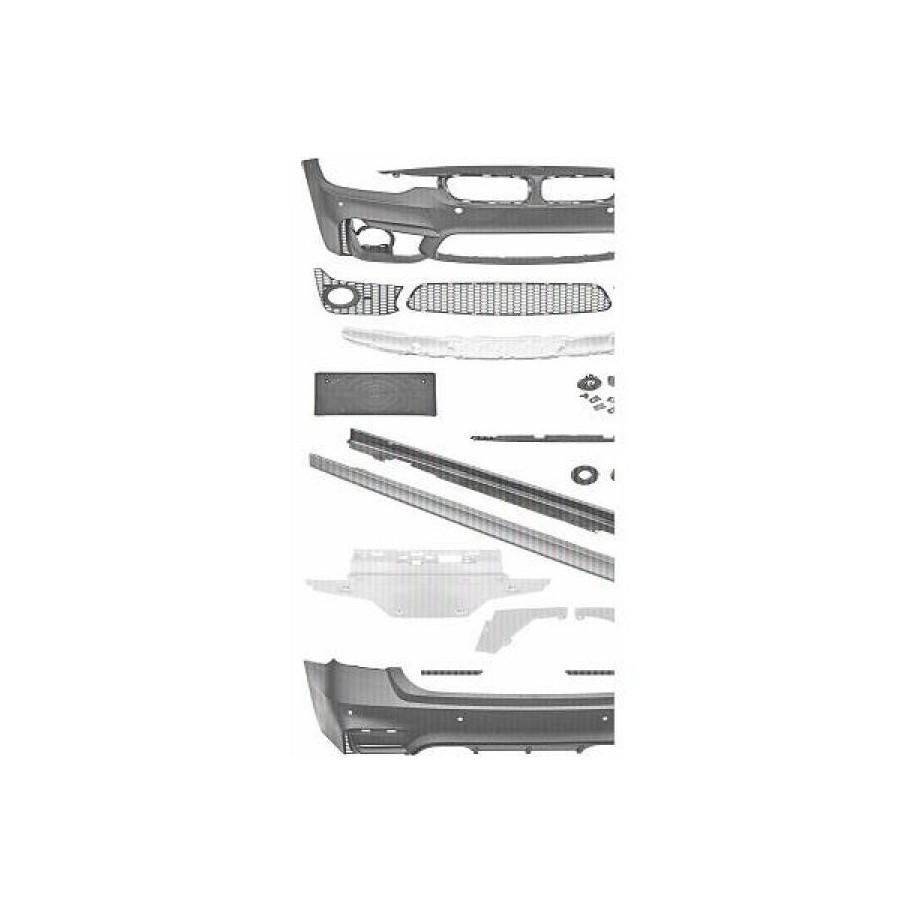 Bumper 1217250 for BMW 3