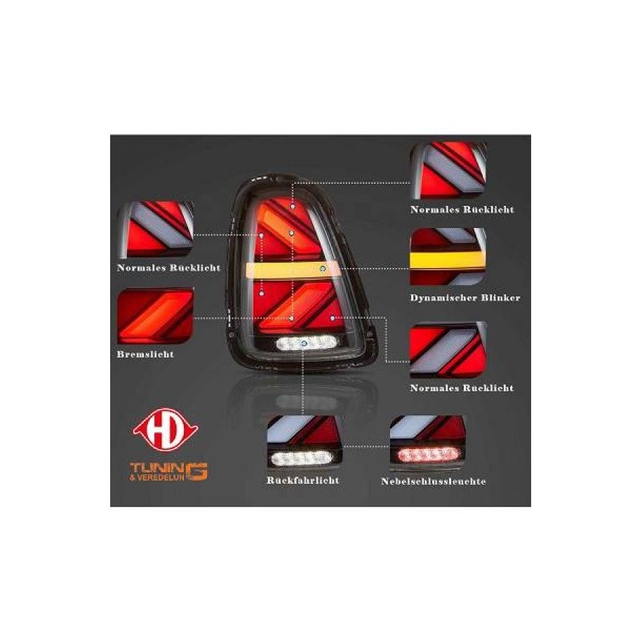 Tail Light Assembly Set 1206299 for MINI MINI
