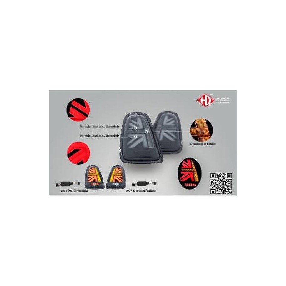 Tail Light Assembly Set 1206298 for MINI MINI