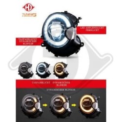 Headlight Set 1206286 for MINI MINI