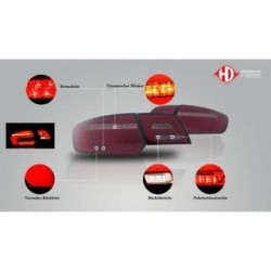 Tail Light Assembly Set 1032496 for AUDI A3