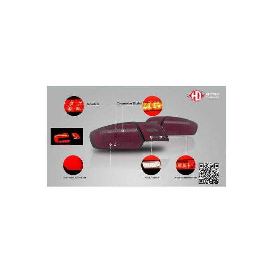 Tail Light Assembly Set 1031496 for AUDI A3