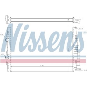 Engine Cooling Heat Exchanger - Nissens 637633