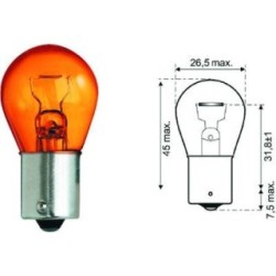 Direction Indicator Bulb LID10054 for ABARTH