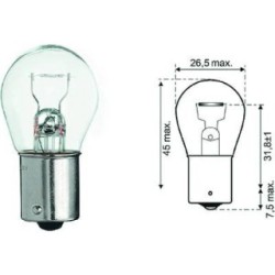 Direction Indicator Bulb LID10046 for ABARTH