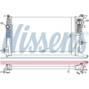 Engine Cooling Heat Exchanger - Nissens 637647