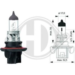 Front Fog Light Bulb LID10023