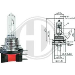 Headlight Bulb LID10021