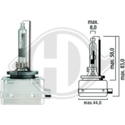 Headlight Bulb LID10007