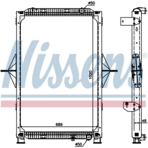 Engine Cooling Heat Exchanger - Nissens 63778A