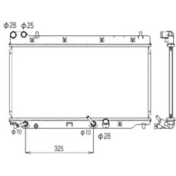 Radiator DCM2187 OE 19010PWAJ51