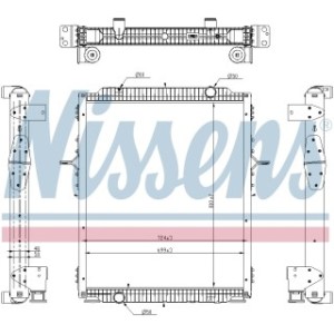 Engine Cooling Heat Exchanger - Nissens 637878