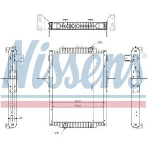 Engine Cooling Heat Exchanger - Nissens 637879