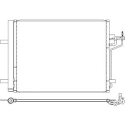 Condenser DCC2003 for FORD OE 1785765