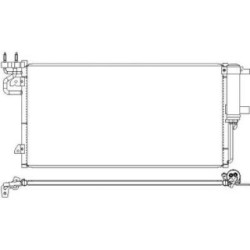 Condenser DCC1984 for FORD OE 1856995