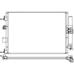 Condenser DCC1981 for FORD OE 1828970