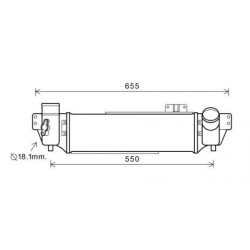 Intercooler DCA1081 for KIA SORENTO OE 281904A470