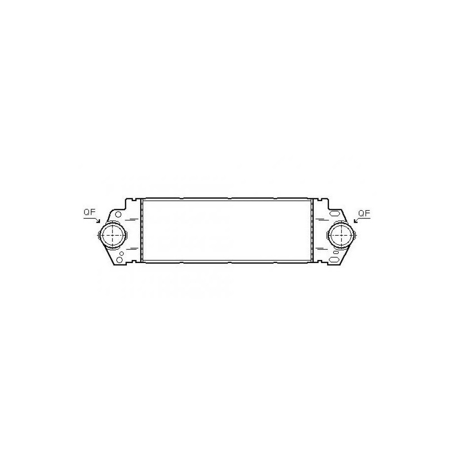 Intercooler DCA1076 for VW MULTIVAN