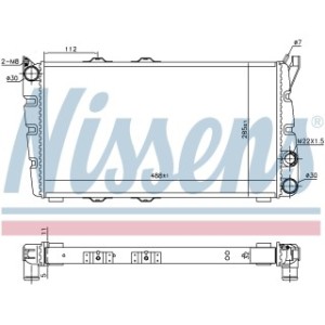 Engine Cooling Heat Exchanger - Nissens 64010
